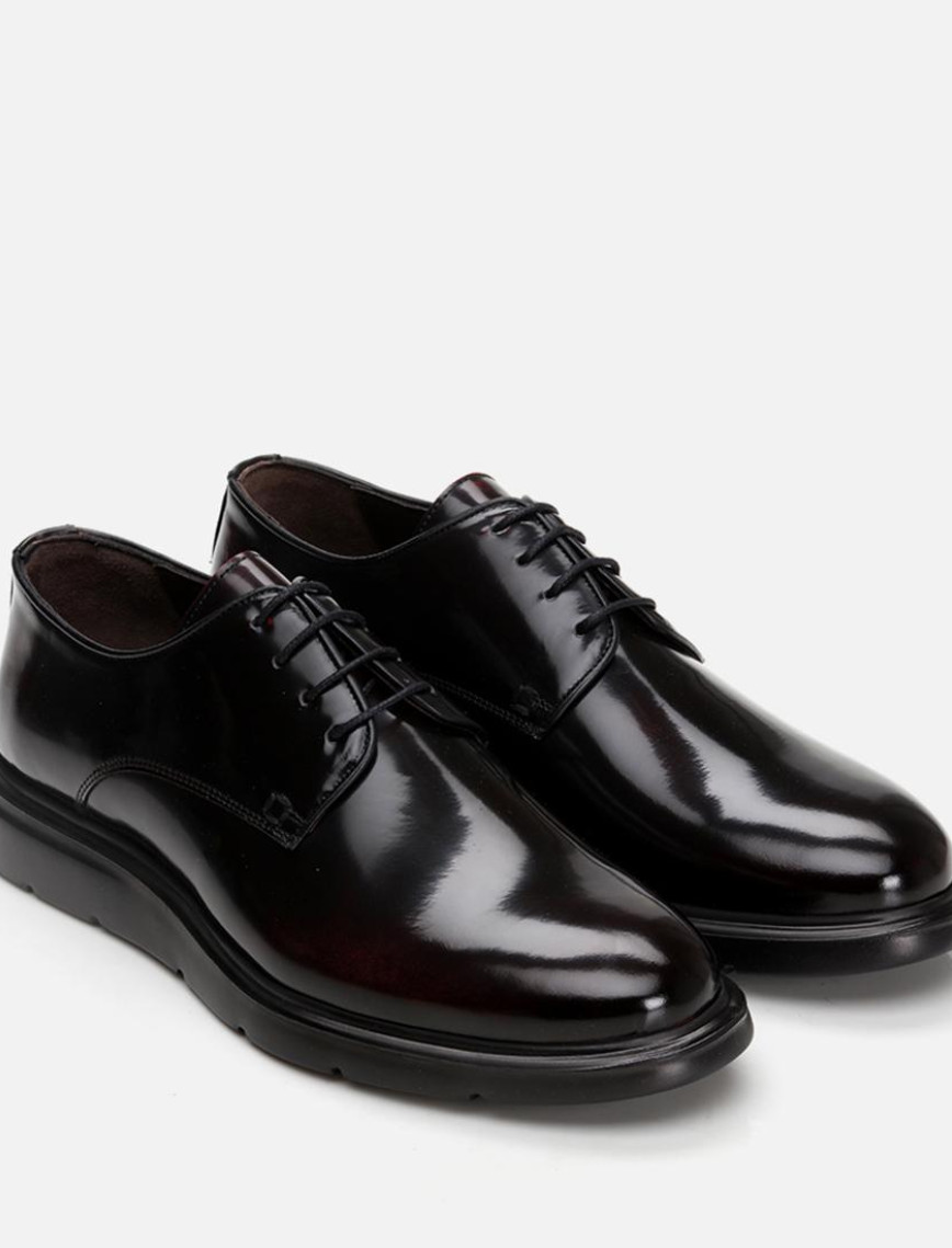 Erkek Deri Bordo Günlük Ayakkabı Erkek Deri Bordo Günlük Ayakkabı