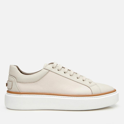 Erkek Deri Bej Hafif Tabanlı Spor Ayakkabı Erkek Deri Bej Hafif Tabanlı Spor Ayakkabı