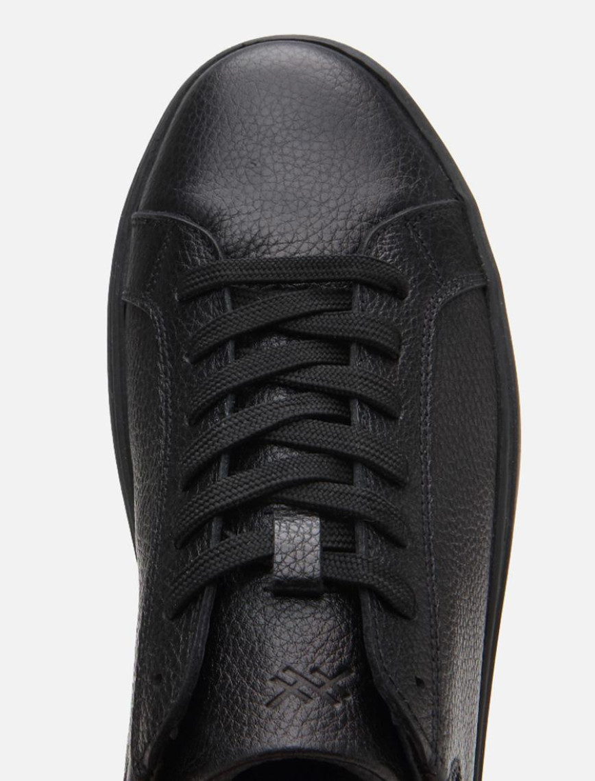 Erkek Deri Siyah Günlük Ayakkabı Erkek Deri Siyah Günlük Ayakkabı