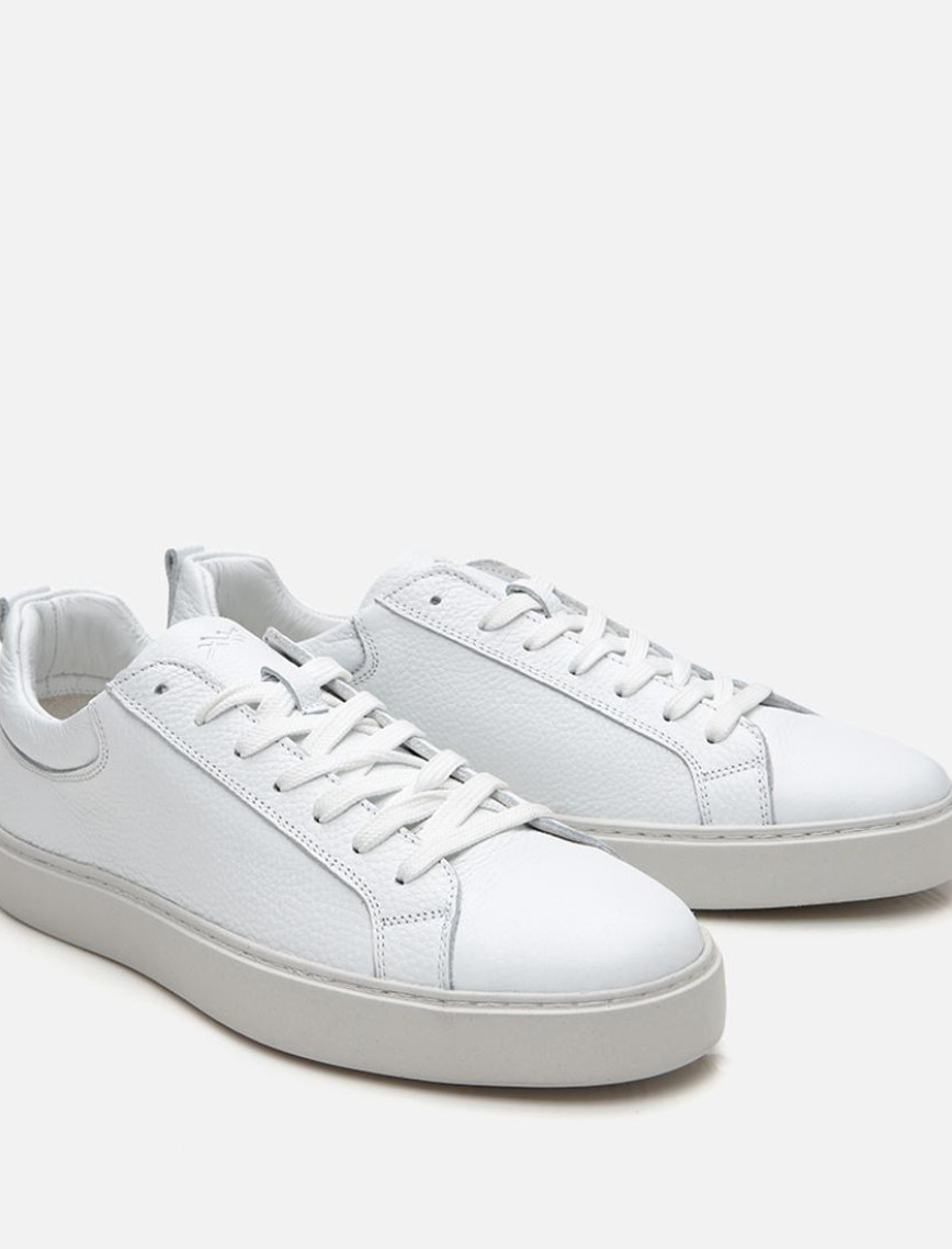 Erkek Deri Beyaz Günlük Ayakkabı Erkek Deri Beyaz Günlük Ayakkabı