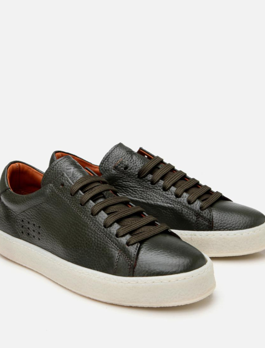 Erkek Deri Yeşil Günlük Ayakkabı Erkek Deri Yeşil Günlük Ayakkabı