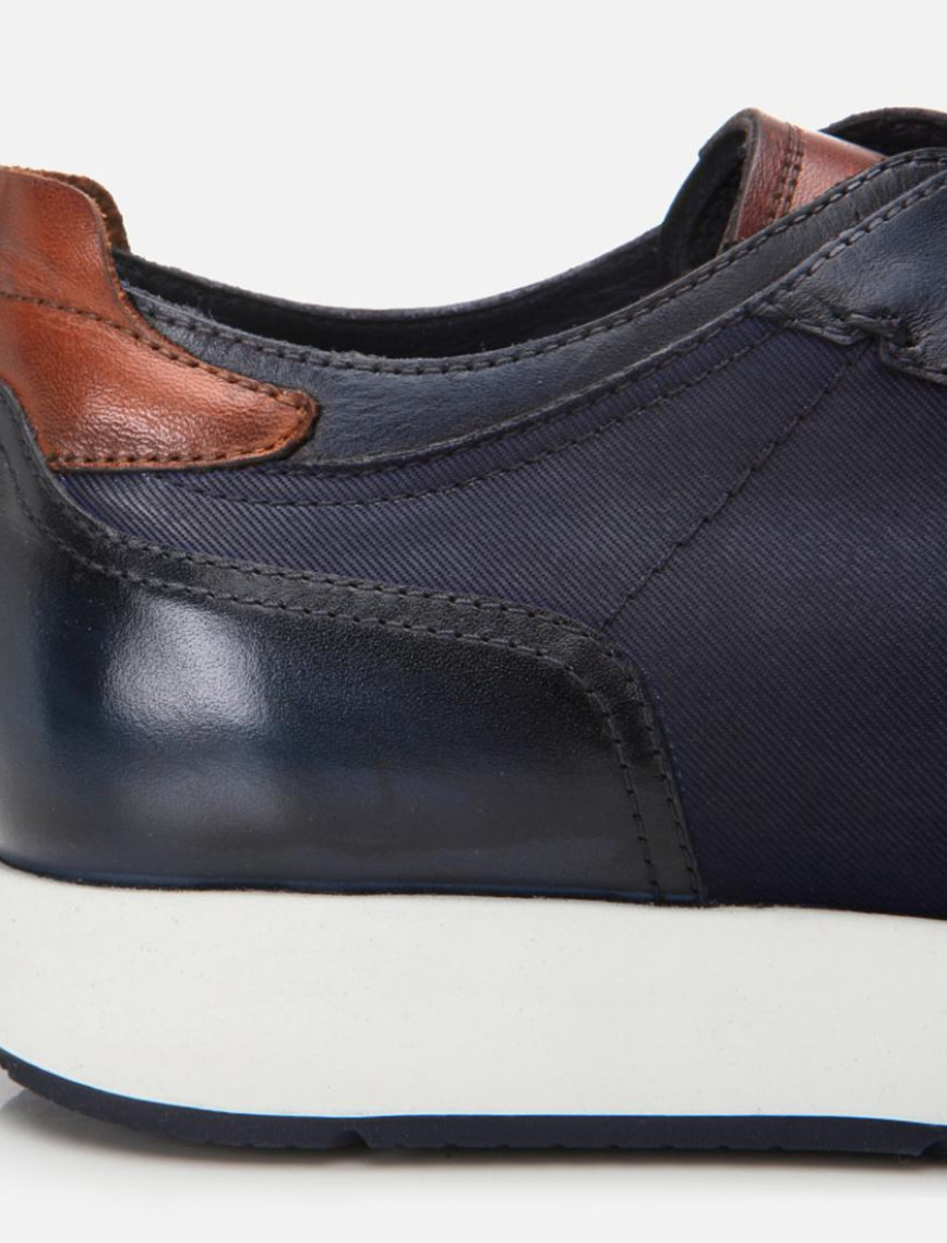 Erkek Deri Lacivert Spor Ayakkabı Erkek Deri Lacivert Spor Ayakkabı