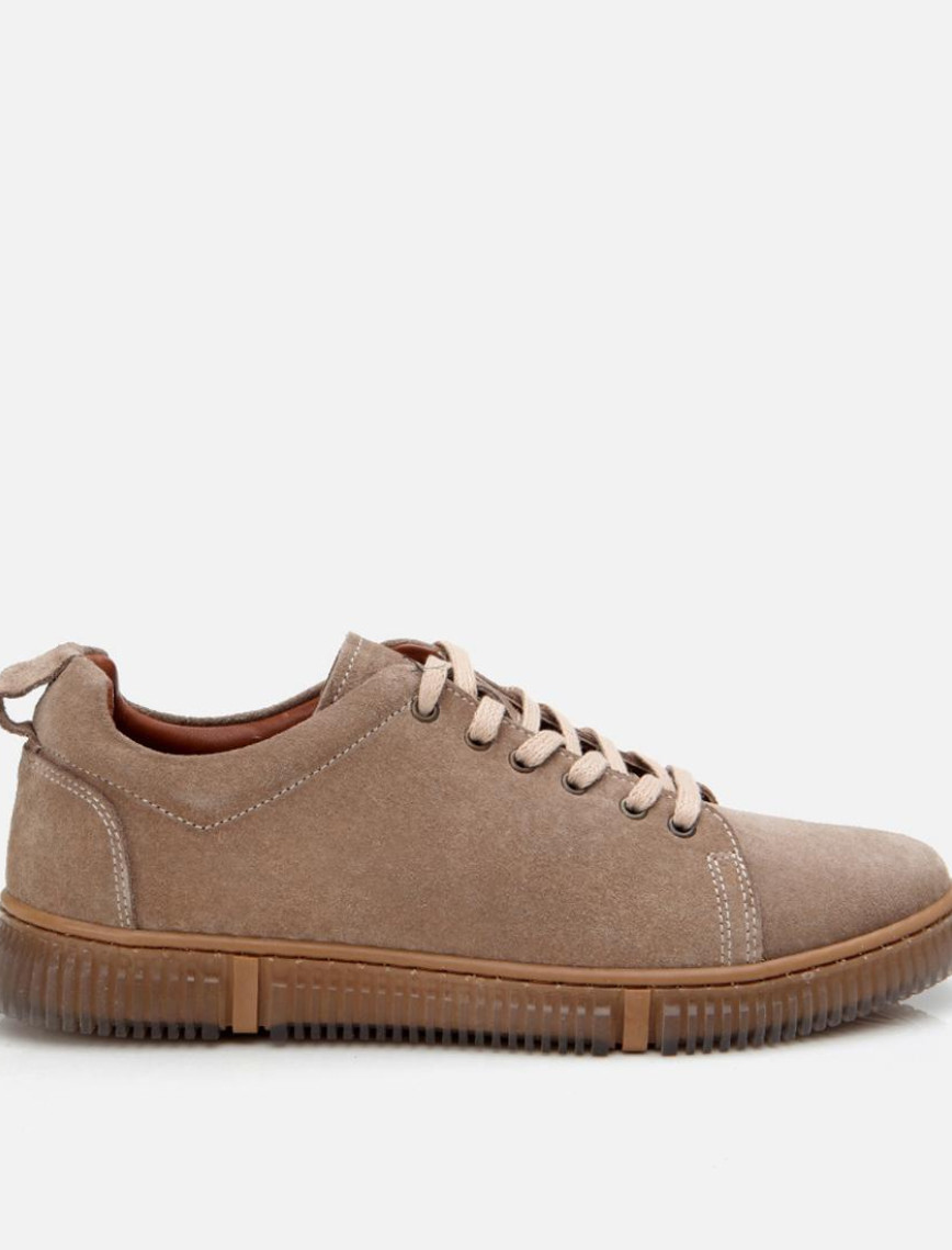 Erkek Süet Deri Haki Spor Ayakkabı Erkek Süet Deri Haki Spor Ayakkabı