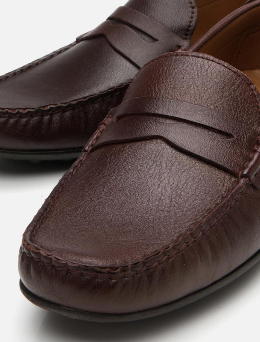 Erkek Deri Kahverengi Günlük Loafer Erkek Deri Kahverengi Günlük Loafer