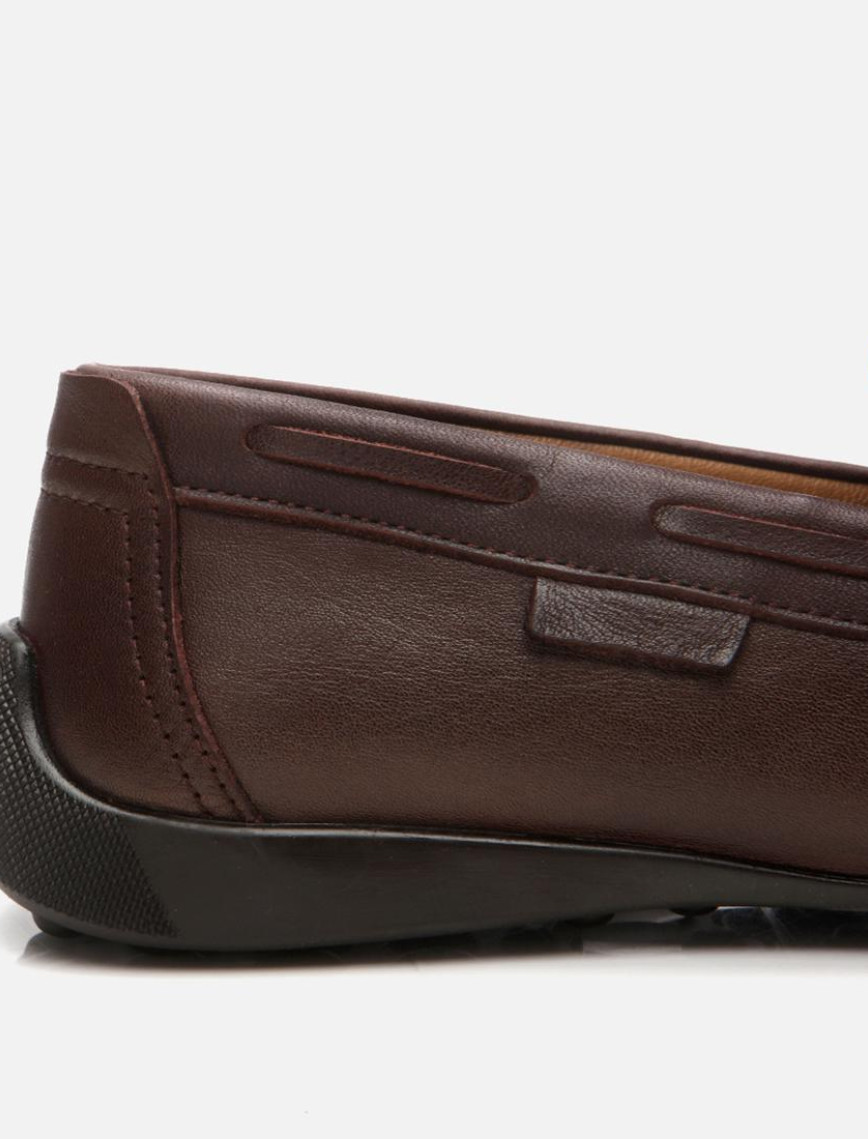 Erkek Deri Kahverengi Günlük Loafer Erkek Deri Kahverengi Günlük Loafer