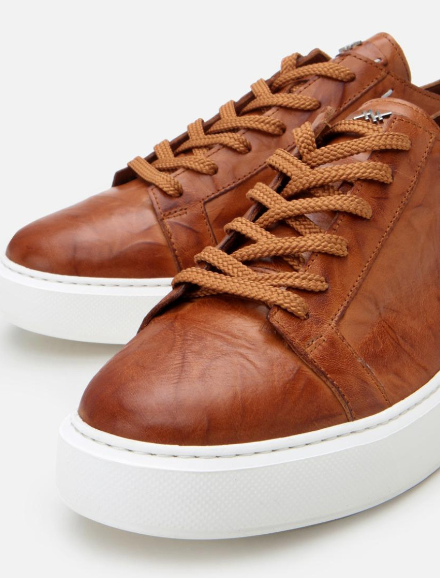 Erkek Deri Taba Hafif Tabanlı Spor Ayakkabı Erkek Deri Taba Hafif Tabanlı Spor Ayakkabı