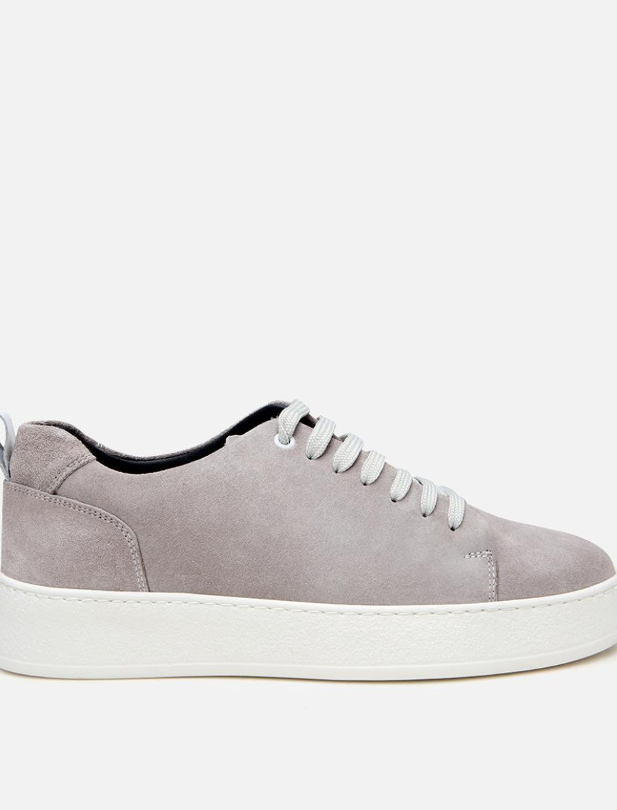 Erkek Süet Deri Haki Hafif Tabanlı Spor Ayakkabı Erkek Süet Deri Haki Hafif Tabanlı Spor Ayakkabı