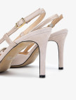Valmenti Abriana Kadın Nude Hakiki Deri Topuklu Ayakkabı