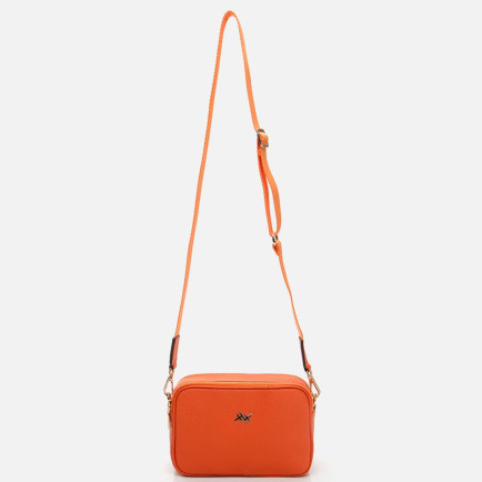 Kadın Deri Turuncu Mini (Çapraz) Çanta Kadın Deri Turuncu Mini (Çapraz) Çanta