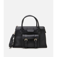 Kadın Deri Siyah Omuz Çantası