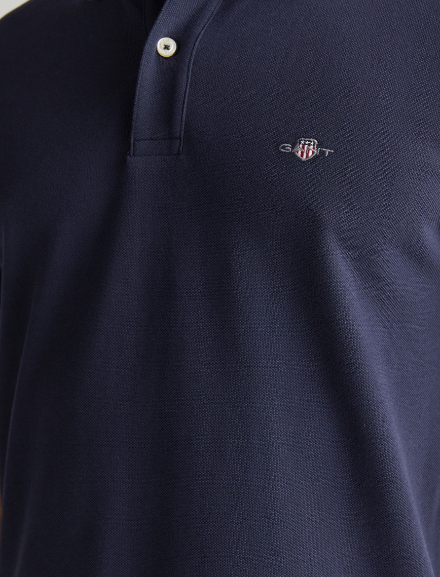 GANT Erkek Lacivert Regular Fit Polo GANT Erkek Lacivert Regular Fit Polo