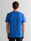 GANT Erkek Mavi Regular Fit Bisiklet Yaka Logolu T-Shirt GANT Erkek Mavi Regular Fit Bisiklet Yaka Logolu T-Shirt