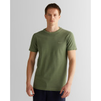 GANT Erkek Yeşil Slim Fit Bisiklet Yaka T-Shirt GANT Erkek Yeşil Slim Fit Bisiklet Yaka T-Shirt