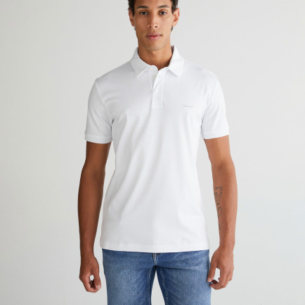 GANT Erkek Beyaz Slim Fit Polo GANT Erkek Beyaz Slim Fit Polo