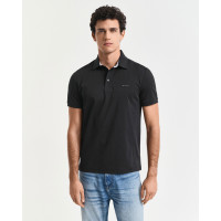 GANT Erkek Siyah Slim Fit Polo GANT Erkek Siyah Slim Fit Polo