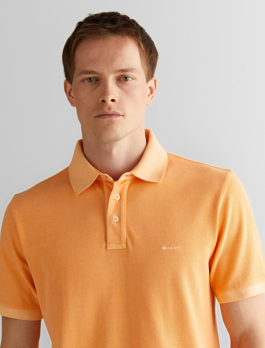 GANT Erkek Turuncu Regular Fit Polo GANT Erkek Turuncu Regular Fit Polo