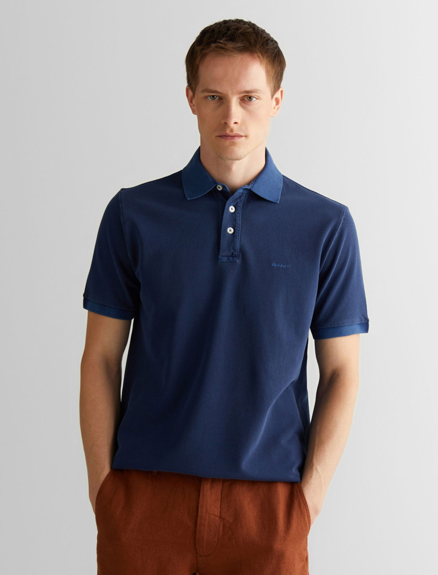 GANT Erkek Lacivert Regular Fit Polo GANT Erkek Lacivert Regular Fit Polo