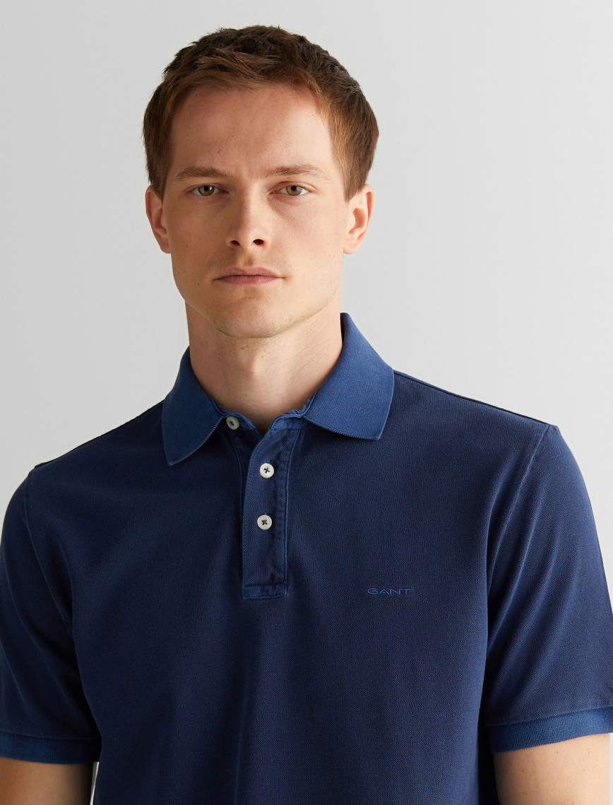 GANT Erkek Lacivert Regular Fit Polo GANT Erkek Lacivert Regular Fit Polo