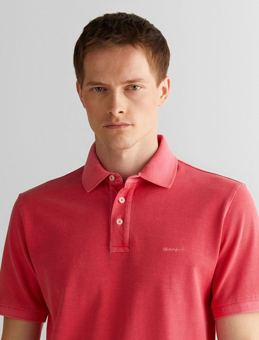 GANT Erkek Kırmızı Regular Fit Polo GANT Erkek Kırmızı Regular Fit Polo
