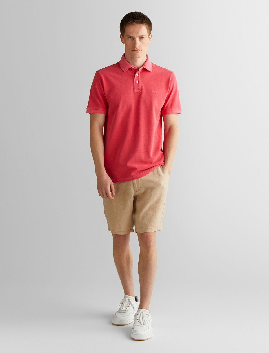 GANT Erkek Kırmızı Regular Fit Polo GANT Erkek Kırmızı Regular Fit Polo
