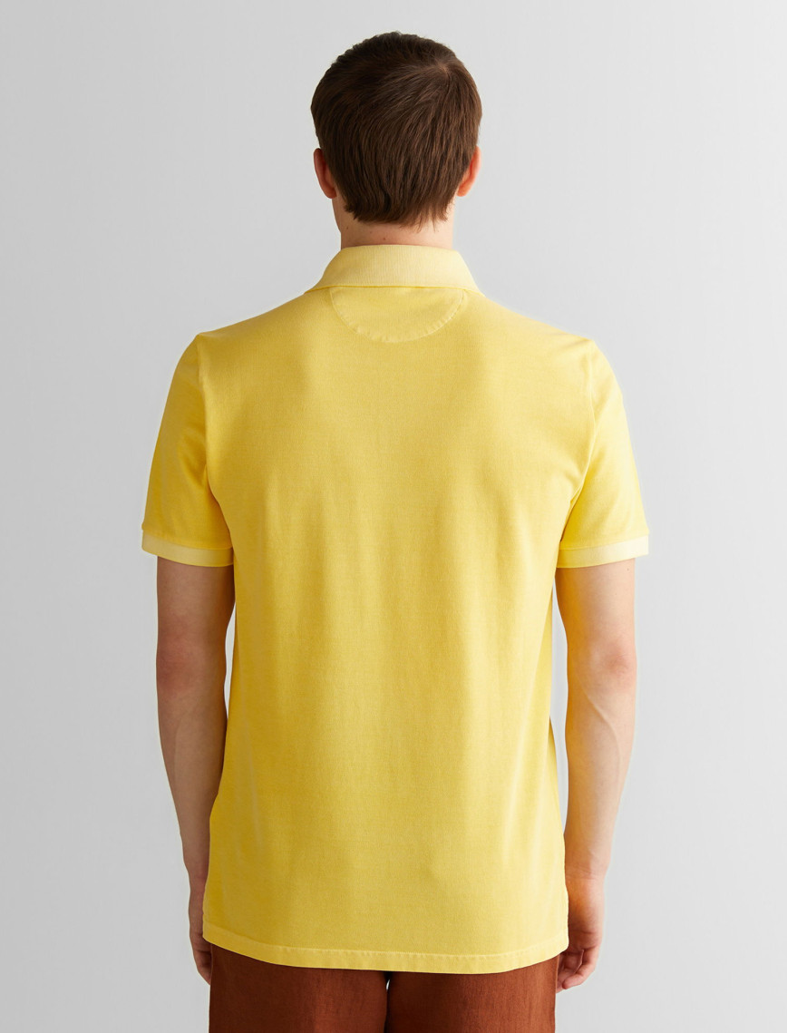 GANT Erkek Sarı Regular Fit Polo GANT Erkek Sarı Regular Fit Polo
