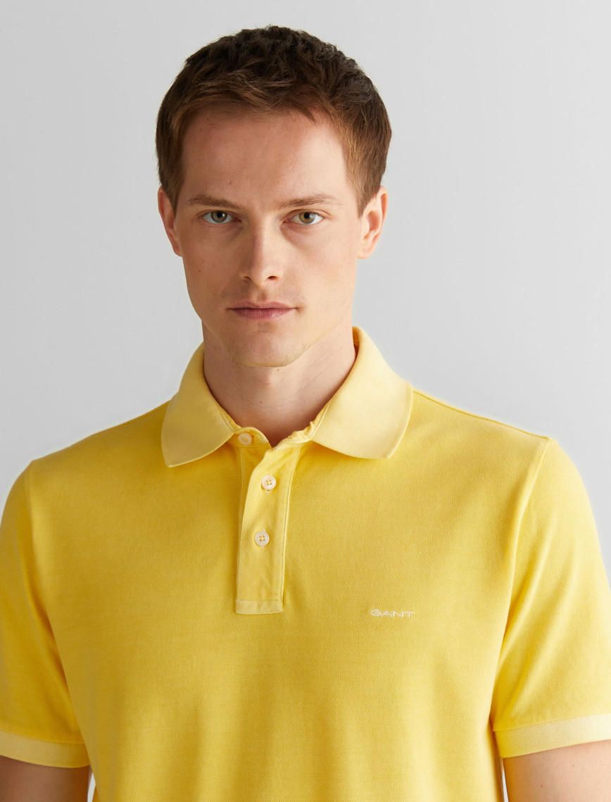 GANT Erkek Sarı Regular Fit Polo GANT Erkek Sarı Regular Fit Polo