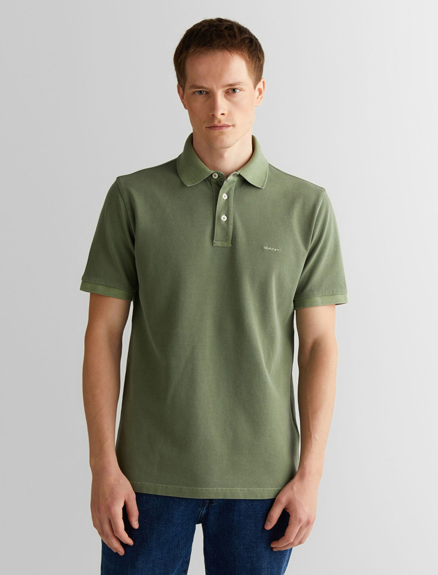 GANT Erkek Yeşil Regular Fit Polo GANT Erkek Yeşil Regular Fit Polo
