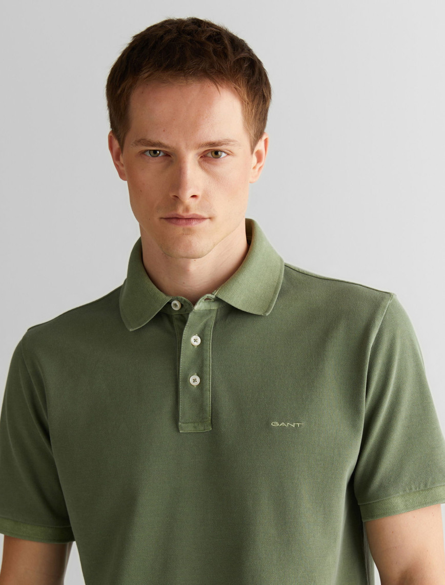GANT Erkek Yeşil Regular Fit Polo GANT Erkek Yeşil Regular Fit Polo