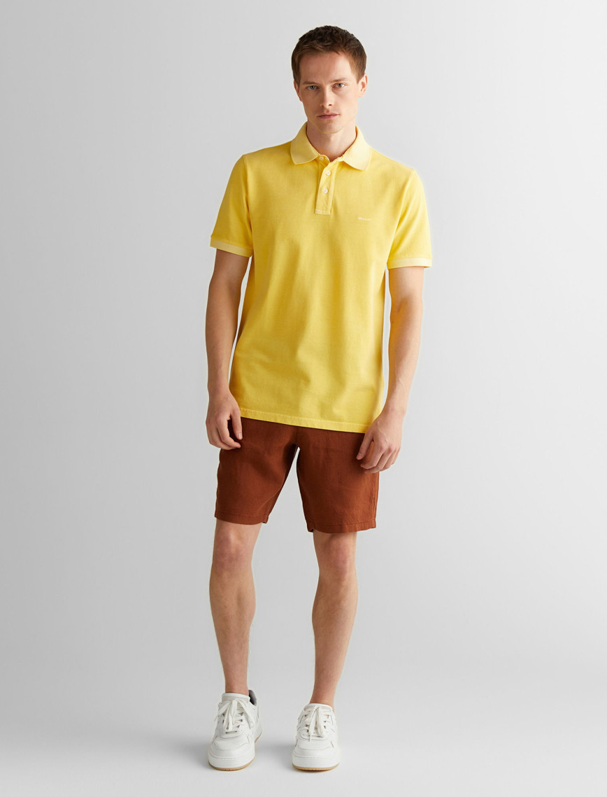 GANT Erkek Sarı Regular Fit Polo GANT Erkek Sarı Regular Fit Polo