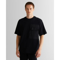 GANT Erkek Siyah Relaxed Fit Bisiklet Yaka Logolu T-Shirt GANT Erkek Siyah Relaxed Fit Bisiklet Yaka Logolu T-Shirt
