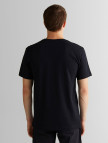 GANT Erkek Siyah Regular Fit Bisiklet Yaka Logolu T-Shirt GANT Erkek Siyah Regular Fit Bisiklet Yaka Logolu T-Shirt