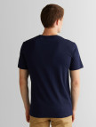 GANT Erkek Lacivert Regular Fit Bisiklet Yaka Logolu T-Shirt GANT Erkek Lacivert Regular Fit Bisiklet Yaka Logolu T-Shirt