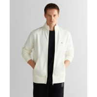GANT Erkek Beyaz Regular Fit Fermuarlı Sweatshirt GANT Erkek Beyaz Regular Fit Fermuarlı Sweatshirt