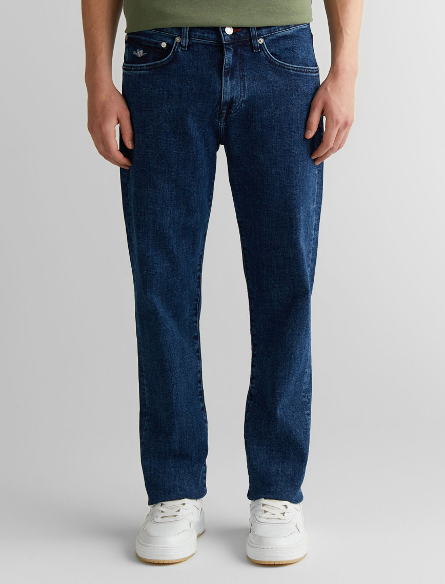GANT Erkek Mavi Regular Fit Pantolon GANT Erkek Mavi Regular Fit Pantolon