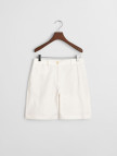 GANT Kadın Beyaz Regular Fit Şort GANT Kadın Beyaz Regular Fit Şort
