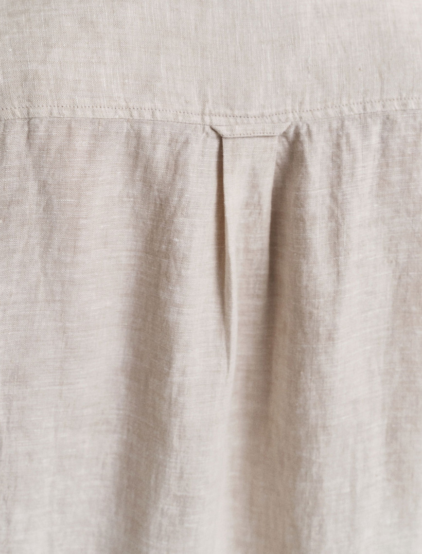 GANT Kadın Bej Regular Fit Klasik Yaka Gömlek GANT Kadın Bej Regular Fit Klasik Yaka Gömlek