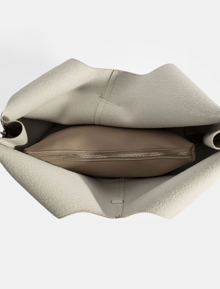 Kadın Bej Omuz Çantası Kadın Bej Omuz Çantası