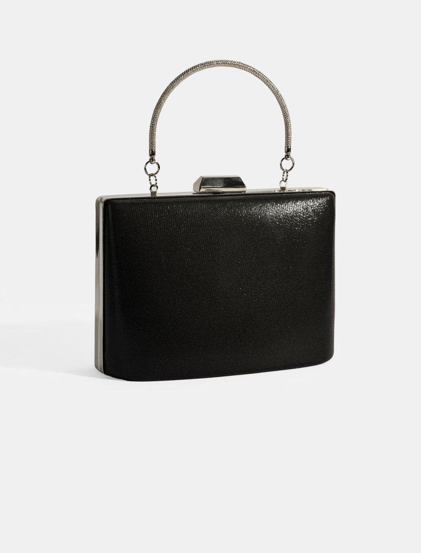 Kadın Siyah Gece El Çantası Kadın Siyah Gece El Çantası