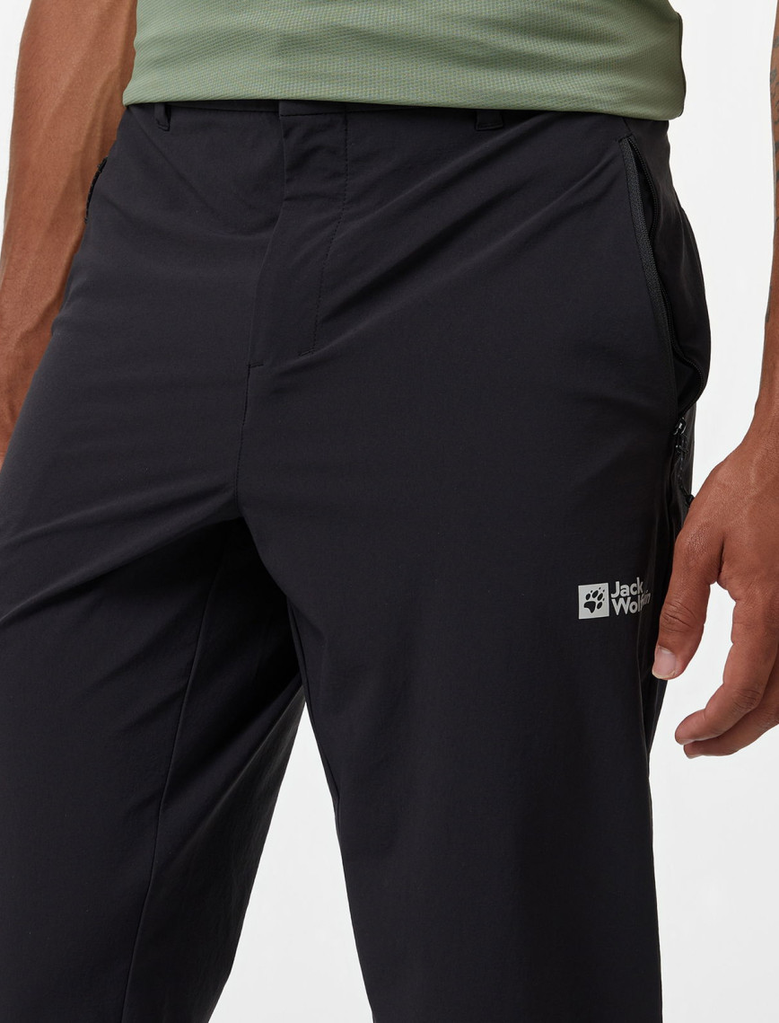 Jack Wolfskin Hikeout Erkek Siyah Outdoor Pantolon Jack Wolfskin Hikeout Erkek Siyah Outdoor Pantolon
