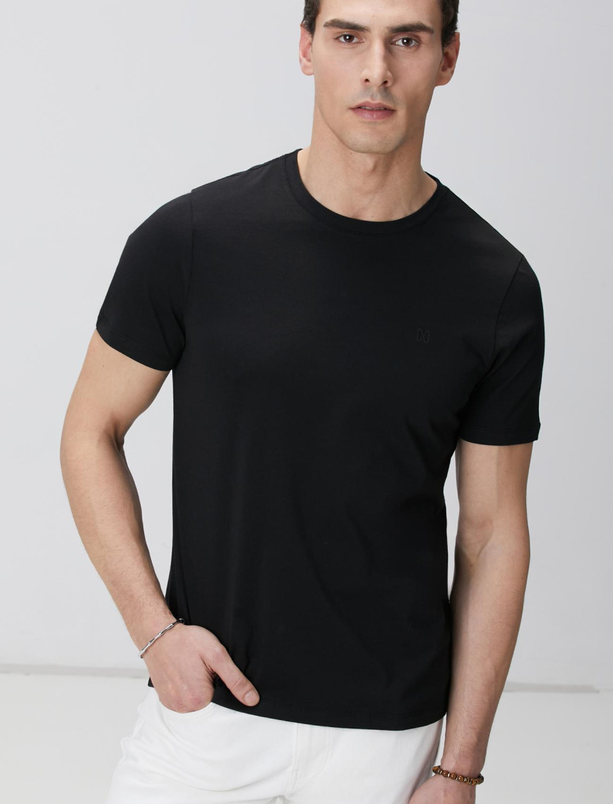 Network Erkek Siyah T-shirt Network Erkek Siyah T-shirt