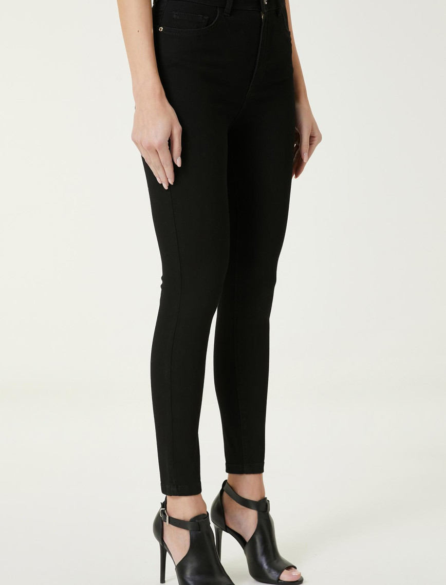 Network Kadın Siyah Denim Pantolon Network Kadın Siyah Denim Pantolon