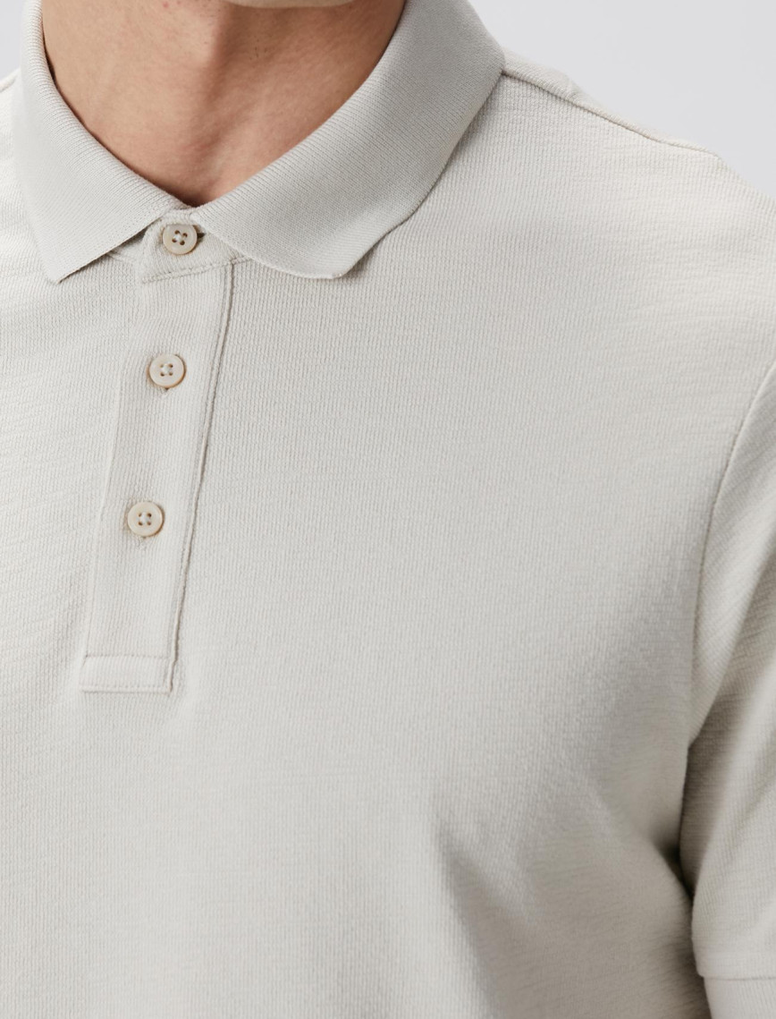 Network Erkek Taş Polo Yaka T-shirt Network Erkek Taş Polo Yaka T-shirt