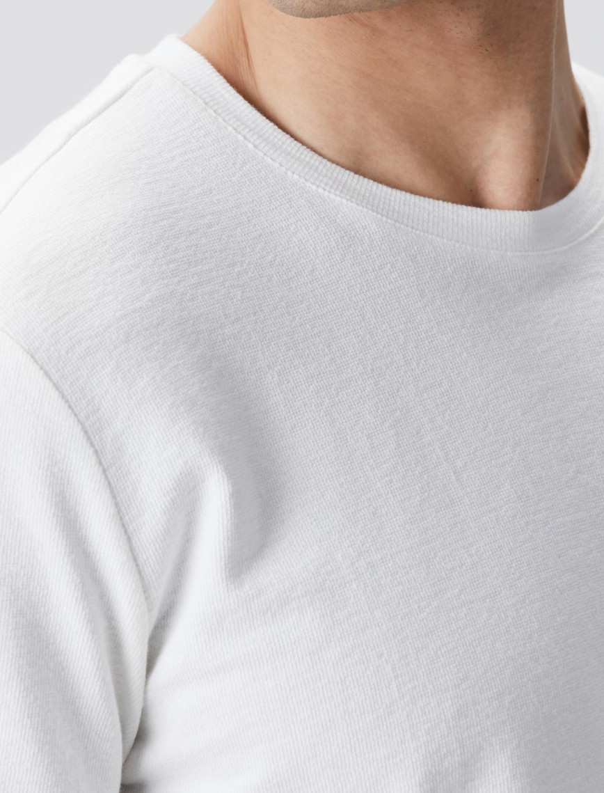 Network Erkek Beyaz Basic T-shirt Network Erkek Beyaz Basic T-shirt