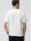 Network Erkek Beyaz Basic T-shirt Network Erkek Beyaz Basic T-shirt