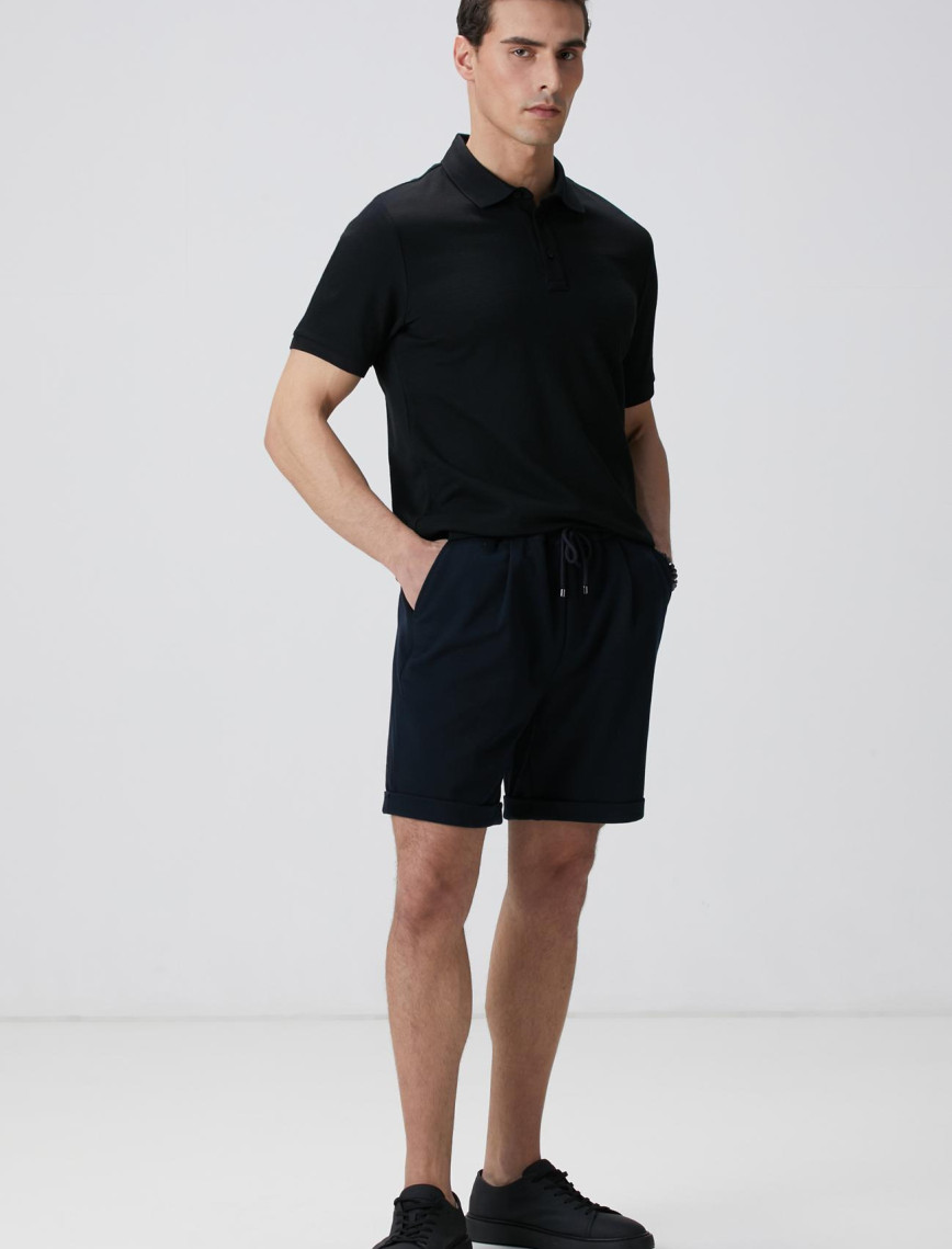 Network Erkek Siyah Polo Yaka T-shirt Network Erkek Siyah Polo Yaka T-shirt