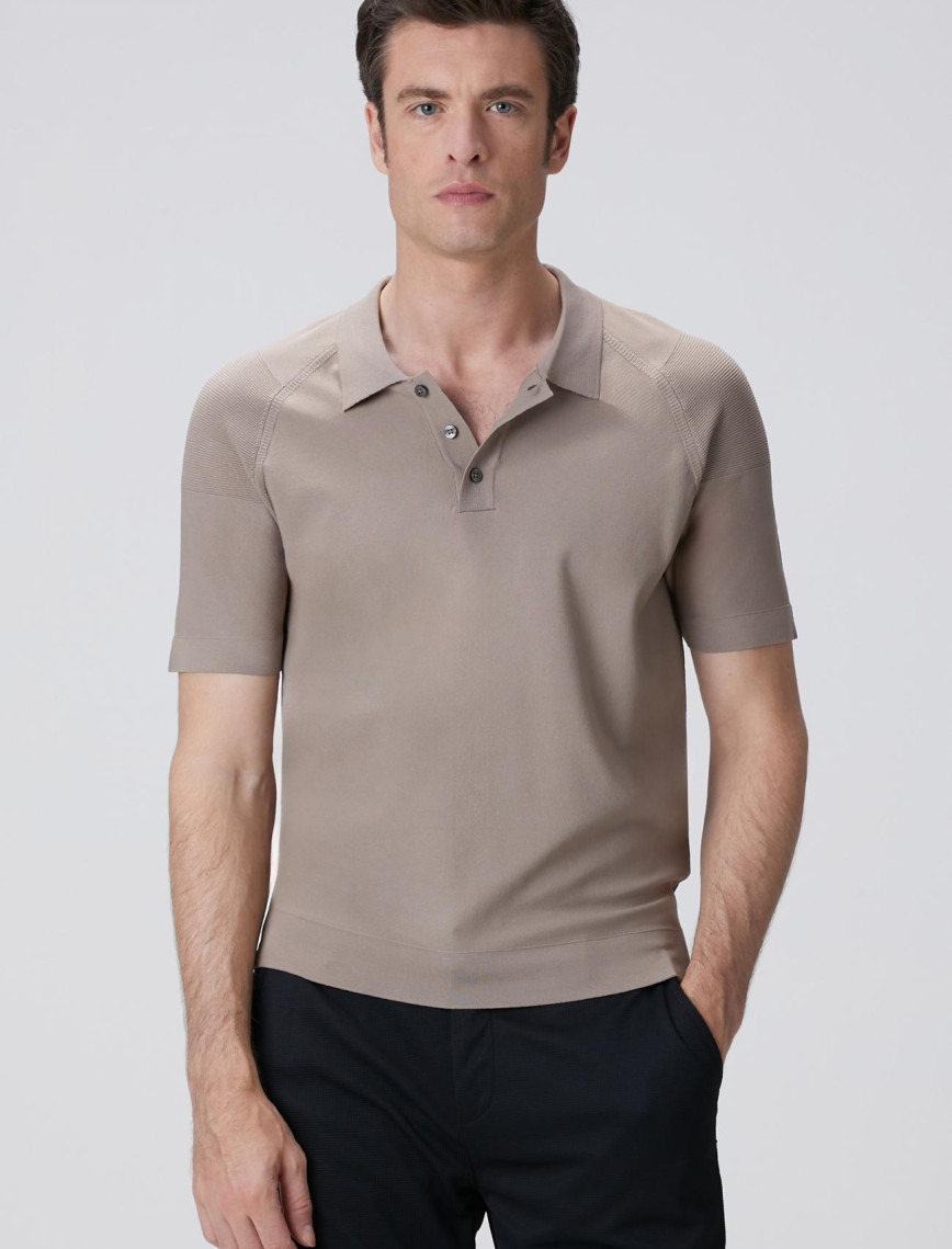 Network Erkek Vizon Polo Yaka Triko Network Erkek Vizon Polo Yaka Triko