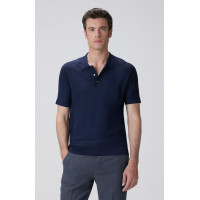 Network Erkek Lacivert Polo Yaka Triko Network Erkek Lacivert Polo Yaka Triko