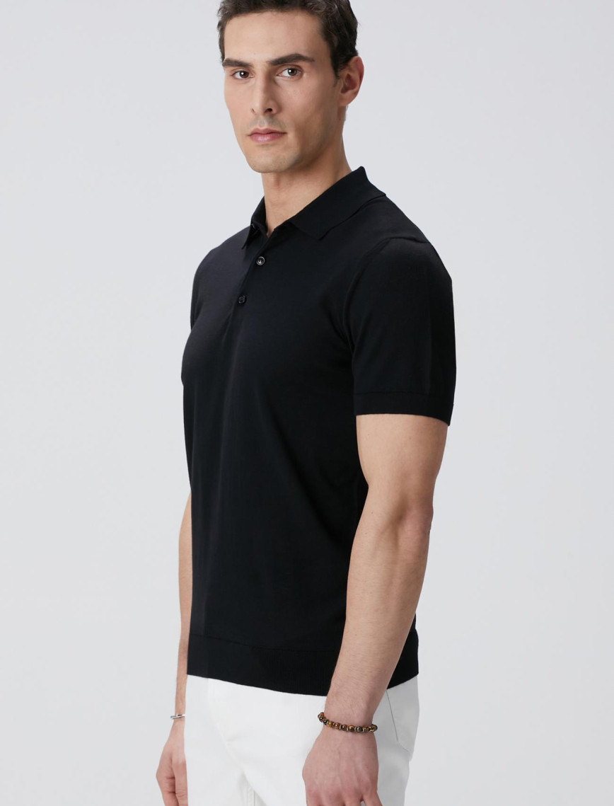 Network Erkek Siyah Triko Kazak Network Erkek Siyah Triko Kazak