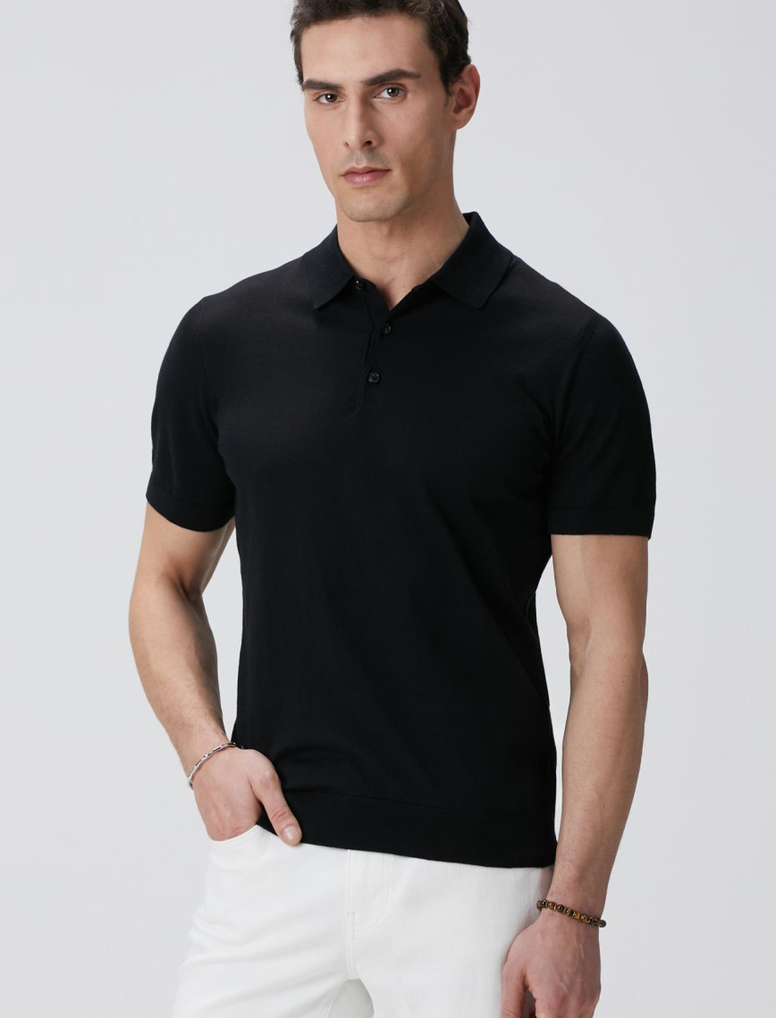 Network Erkek Siyah Triko Kazak Network Erkek Siyah Triko Kazak