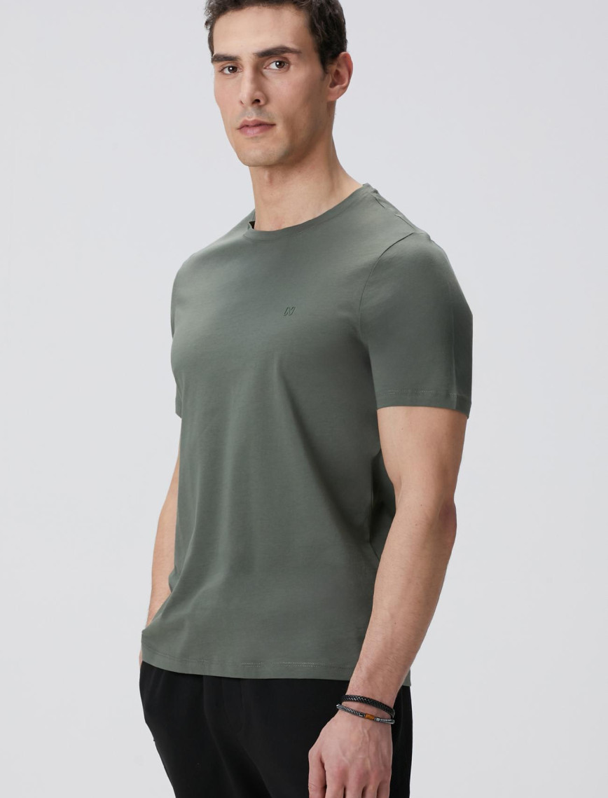 Network Erkek Haki T-Shirt